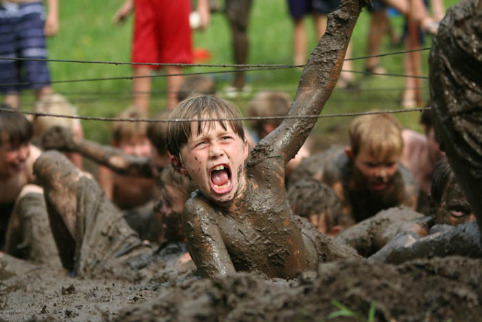 Camp High Rocks A Muddy Day at Summer Camp